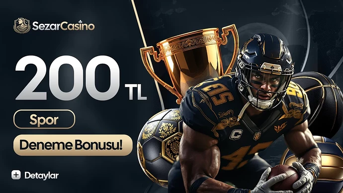 Sezarcasino 200 TL Spor Deneme Bonusu