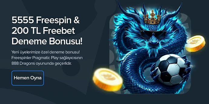 Enjoybet 5555 Freespin ve ya 200 TL Freebet Deneme Bonusu