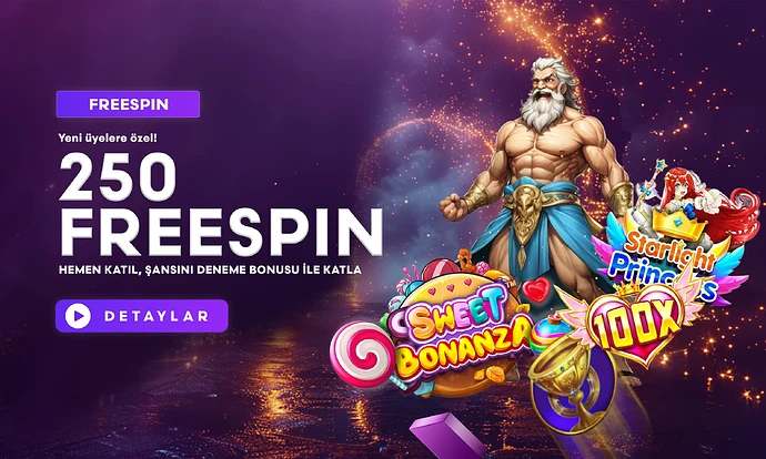 Napolyonbet 250 Freespin Deneme Bonusu