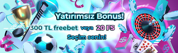 Epybet 300 Freebet ve ya 20 Freespin Deneme Bonusu