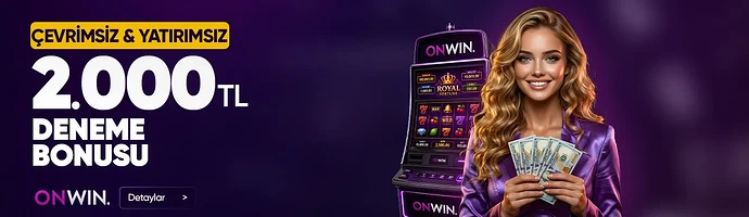 Onwin 2000 TL Deneme Bonusu