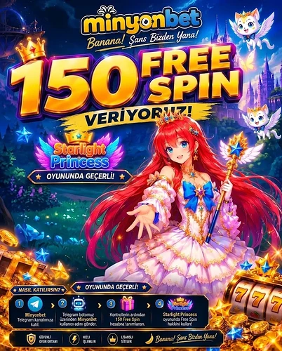 Minyonbet 150 Freespin Deneme Bonusu